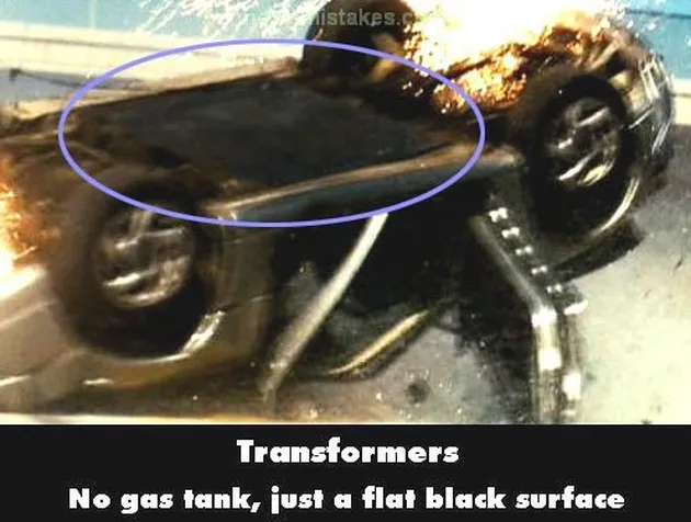 bloopers, kesalahan film transformers, transformers terbaru