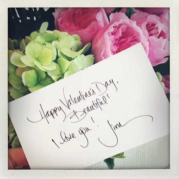 Valentine Selebritis Hollywood