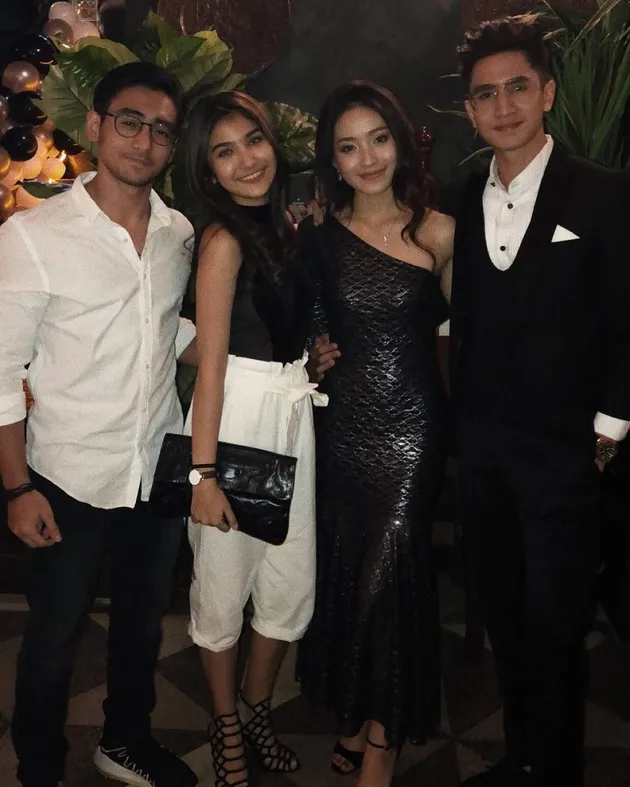 Potret momen ulang tahun Verrell Bramasta