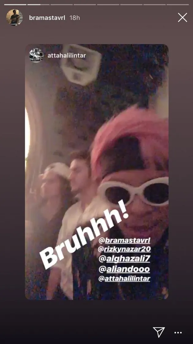 Potret momen ulang tahun Verrell Bramasta