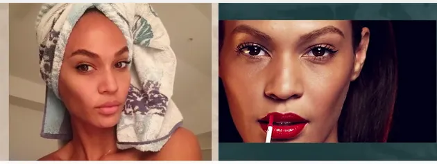 Supermodel Tanpa Make-Up