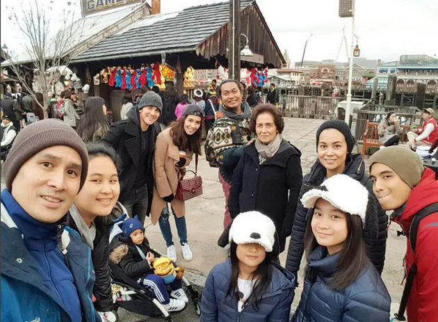 Vino G Bastian - Marsha Timothy Nikmati Musim Dingin Jepang