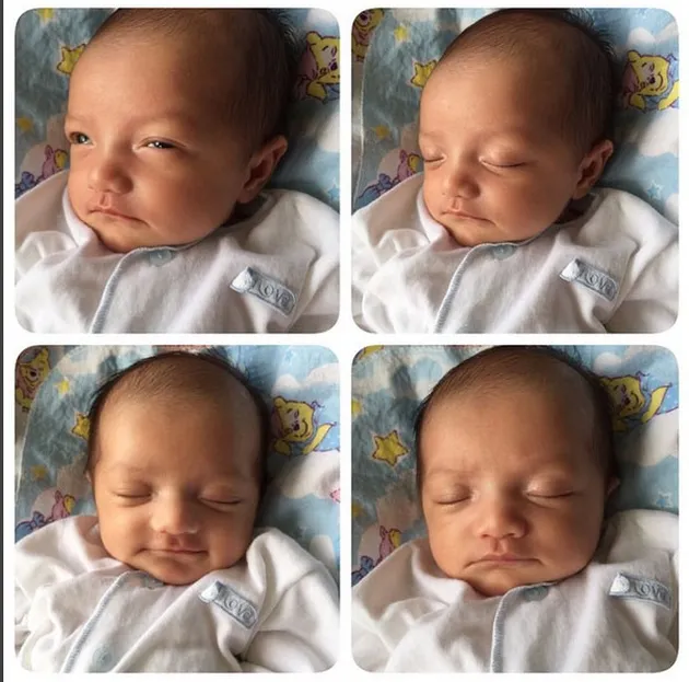 Wajah Lucu Baby Arsya - Arsy Hermansyah