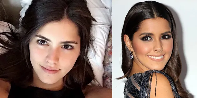 Supermodel tanpa make-up