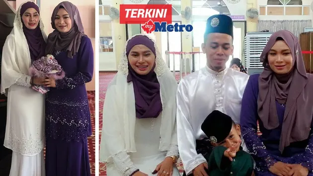 foto pernikahan poligami di Malaysia