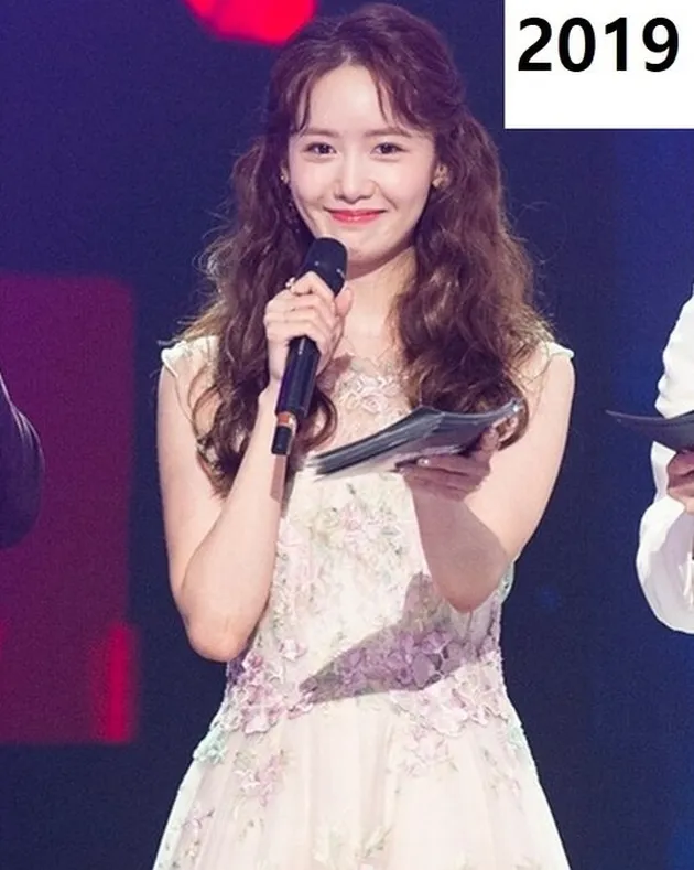 Foto Yoona SNSD Sebagai MBC Gayo