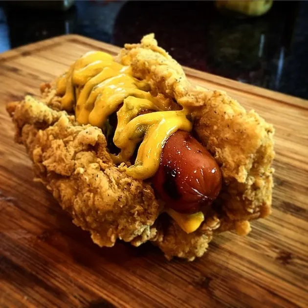 ayam goreng, kreasi ayam goreng, makanan unik, makanan kreatif