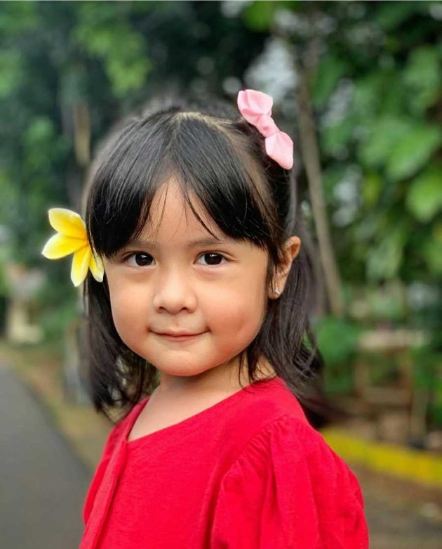 Photo of Zoey, Joanna Alexandra's Daughter Who Likes to Wear Princess Dresses at School, Said to Resemble Mikhayla, Nia Ramadhani's Daughter