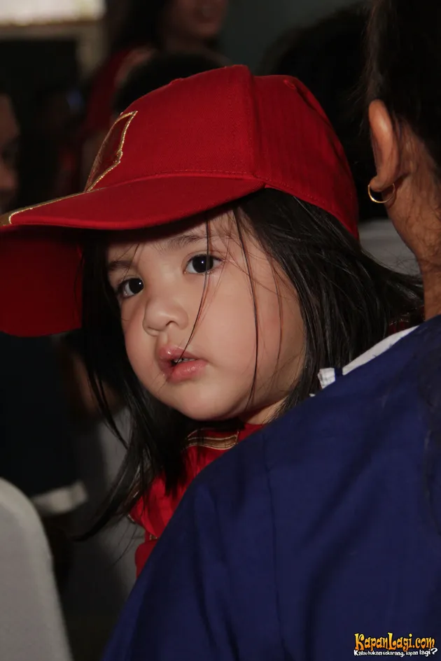 foto lucunya mikhayla putri nia ramadhani main bola
