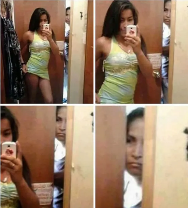 Selfie Tanpa Cek Background