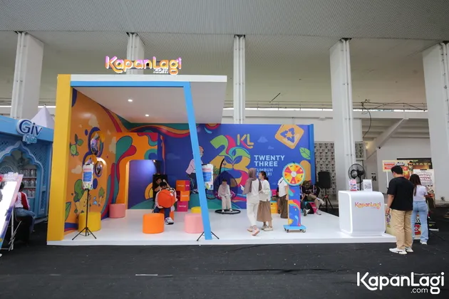 Booth KapanLagi di KLBB 2026