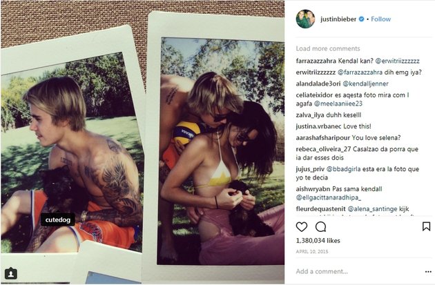 Rumor kedekatan Justin dan Kendall merebak setelah Jelena putus 2014. Justin mengunggah kedekatan mereka di Instagran, Namun Kendall mengaku mereka hanya berteman dekat, tak ada yang spesial.