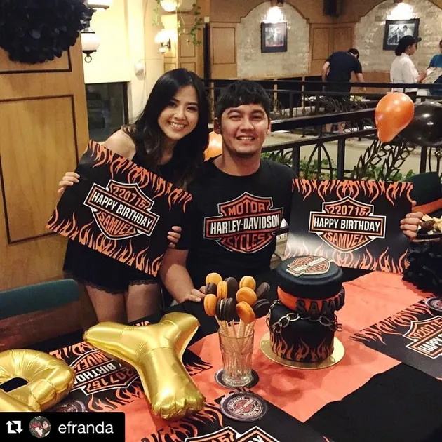 Galeri Foto Kemesraan Franda-Samuel Zylgwyn, Lengket Susah Lepas