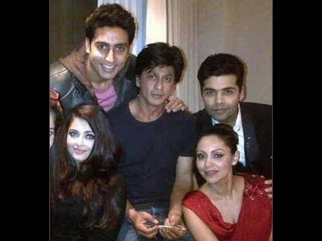 SRK, Gauri Khan dan Aishwarya Rai