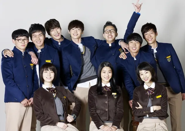 Seragam SMA Korea dari masa ke masa