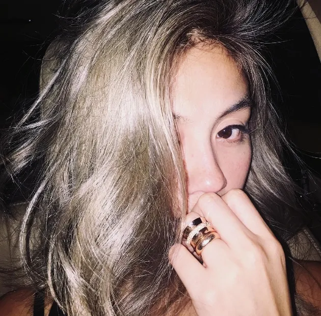 Gaya Rambut Agnes Monica