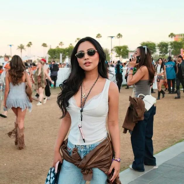Rachel Vennya di Coachella 2026