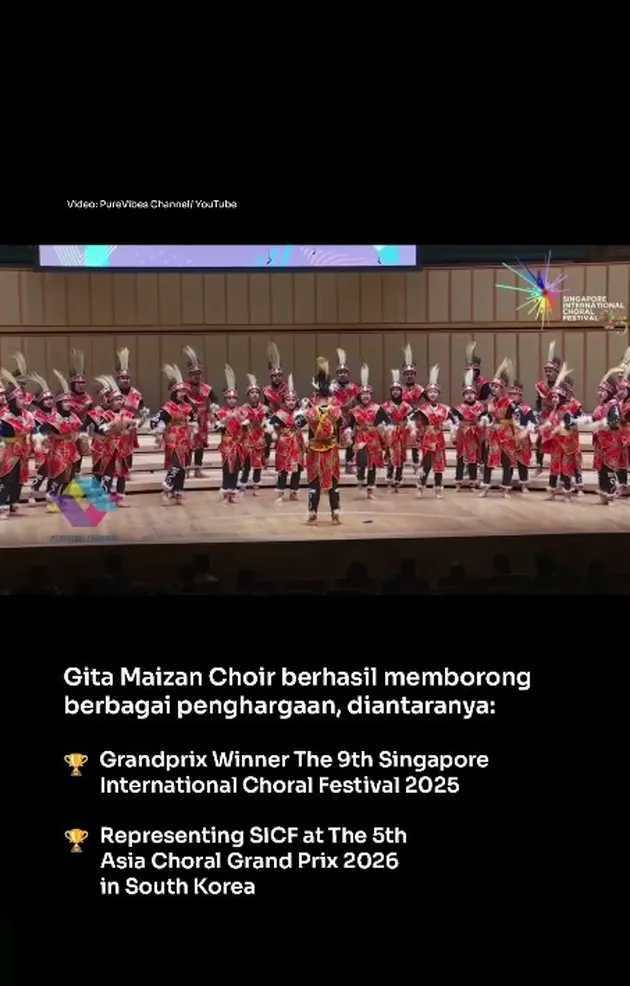 Gita Maizan Choir Berkompetisi di The 9th Singapore International Choral Festival 2025