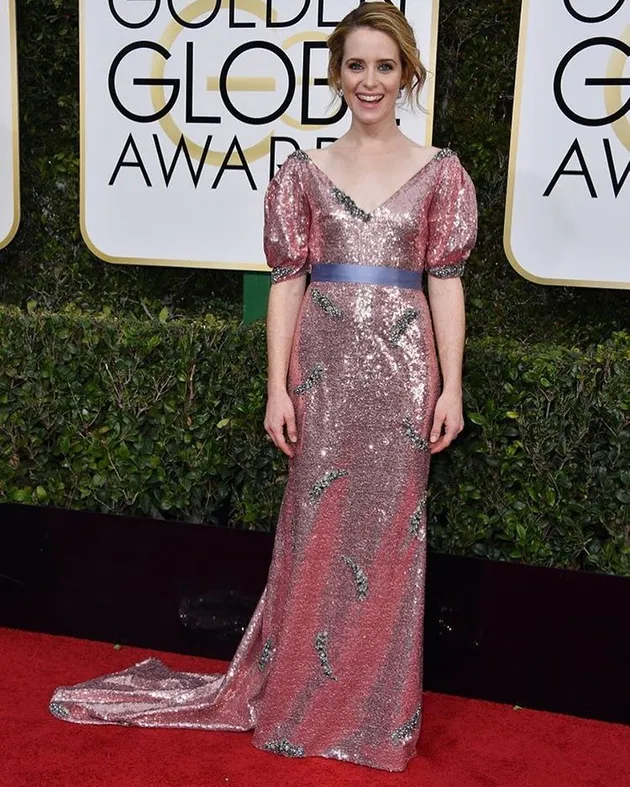Busana Glitter Para Seleb di Golden Globes 2017
