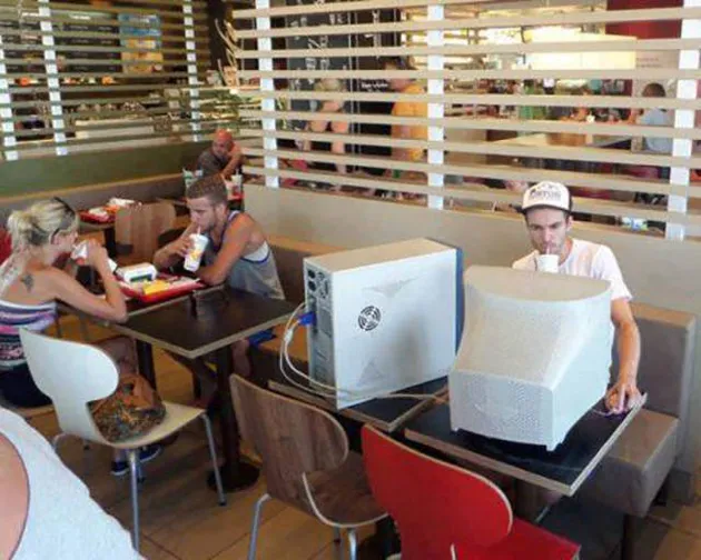 foto-foto orang tercuek di Bumi