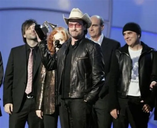 grammy on the stage