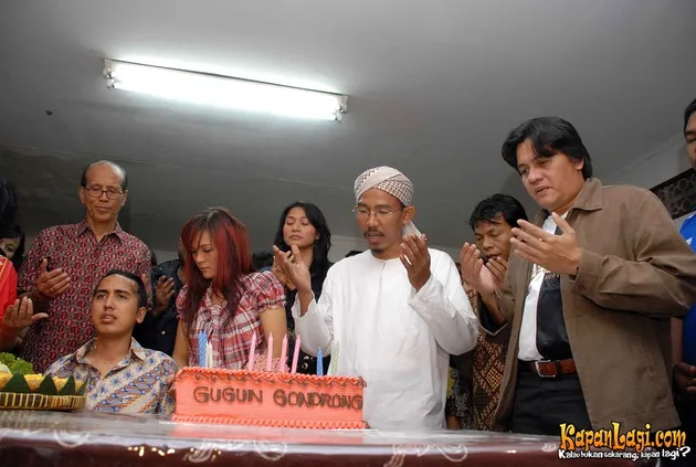 Gugun Gondrong Ultah