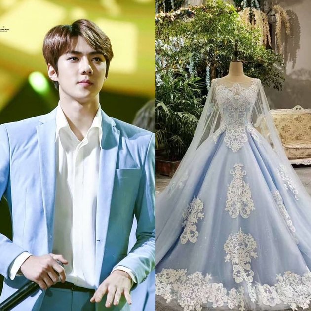 Hello Together, Here's the Perfect Dress for You to Wear If You Stand with Sehun EXO at the Wedding