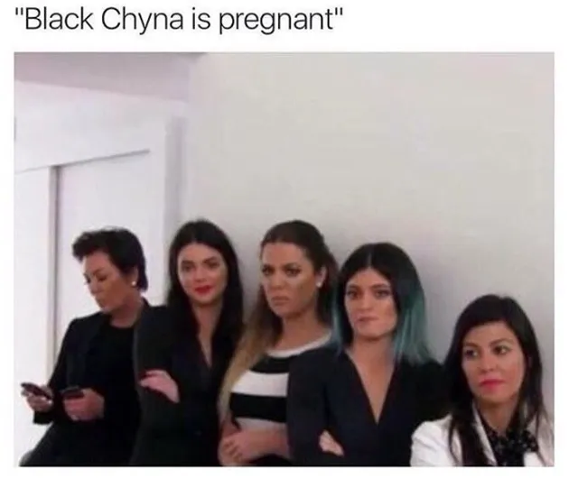 Meme Blac Chyna Hamil