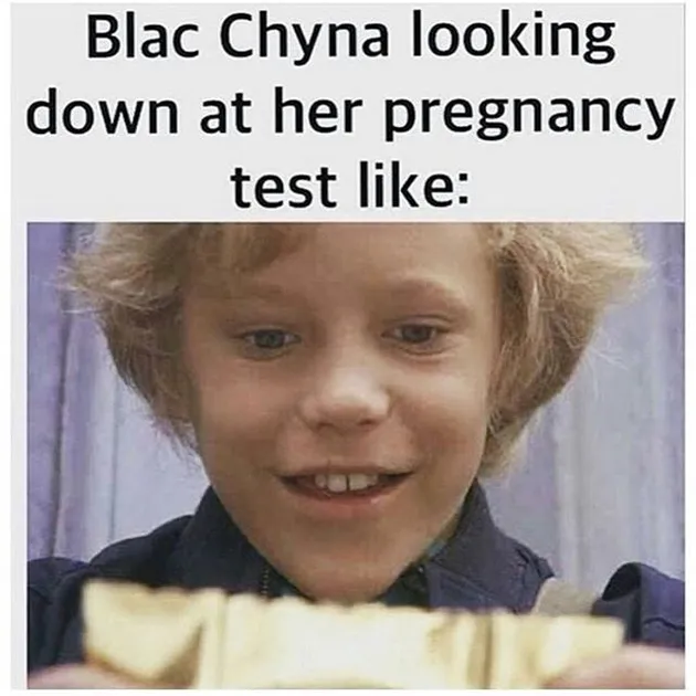 Meme Blac Chyna Hamil