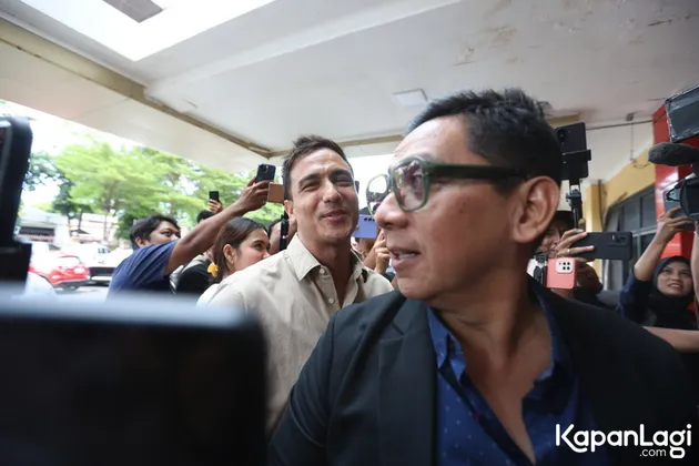 Hamish Daud di Polres Jakarta Selatan