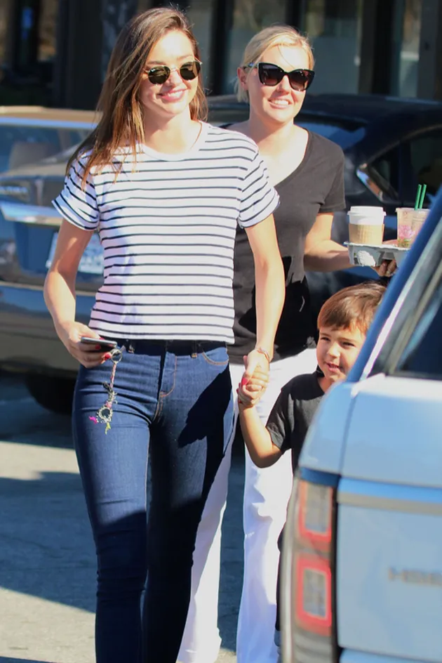 Miranda Kerr, Flynn, &amp; Orlando Bloom