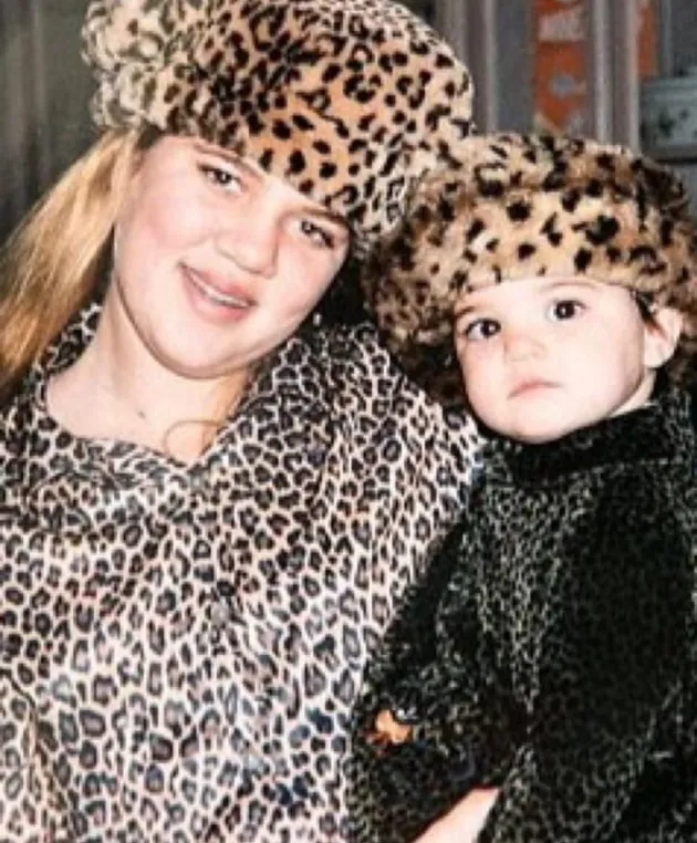 Foto jadul Khloe Kardashian
