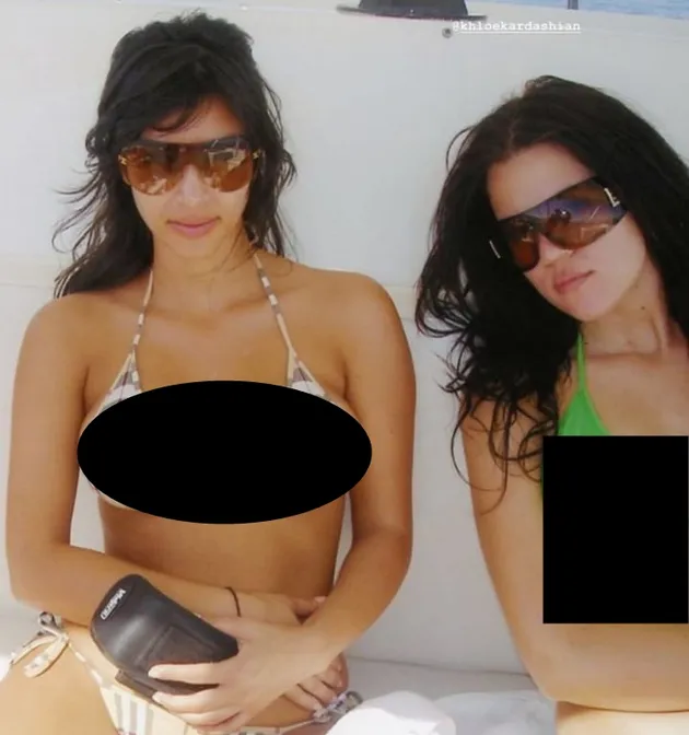 Foto jadul Khloe Kardashian