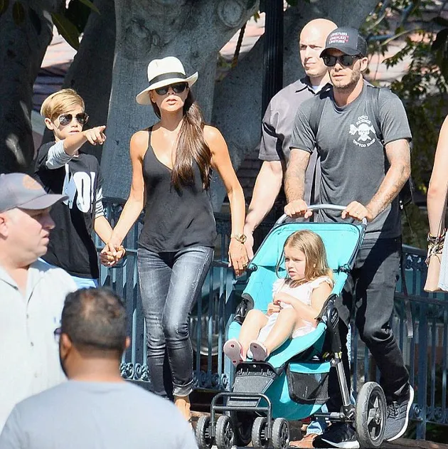 Liburan keluarga David Beckham
