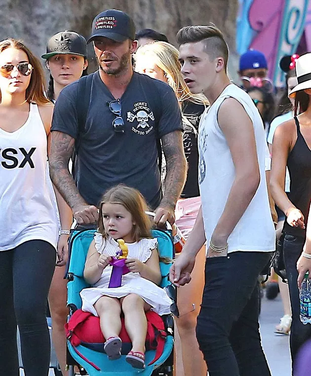 Liburan keluarga David Beckham