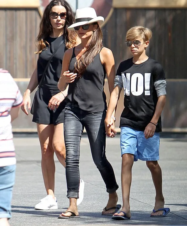 Liburan keluarga David Beckham