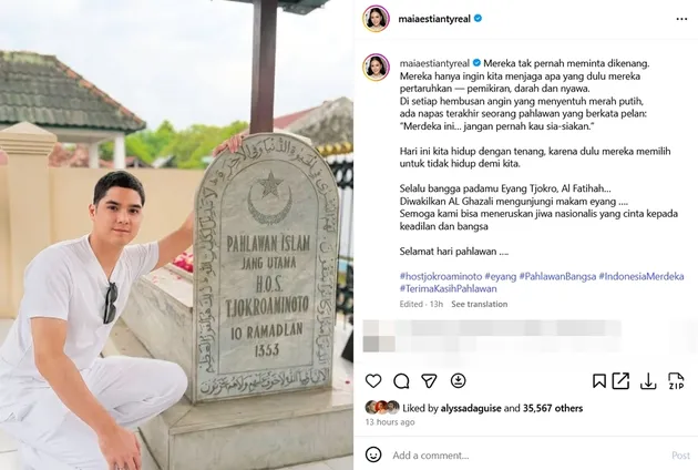 Postingan Maia Estianty