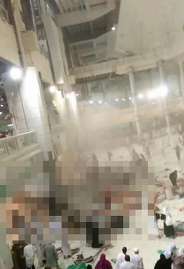Tragedi Crane Jatuh di Mekkah