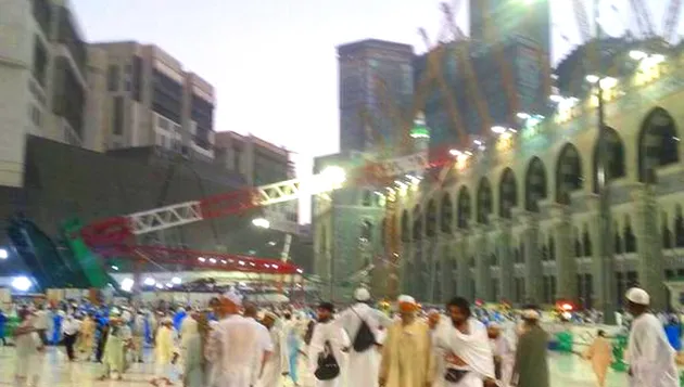 Tragedi Crane Jatuh di Mekkah