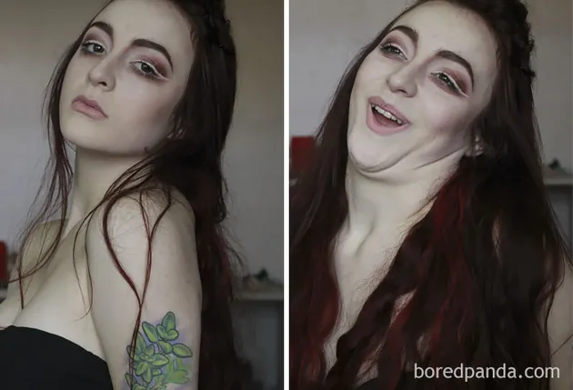 Wajah Jelek Cewek Cantik