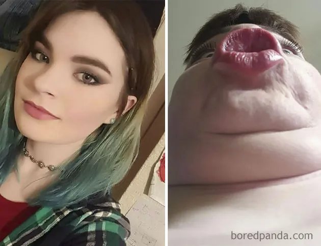 Wajah Jelek Cewek Cantik