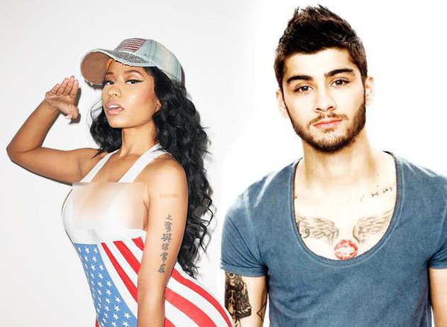 Heboh Isu Zayn Feat Nicki Minaj Ekspresi Aneh Lucu Bermunculan