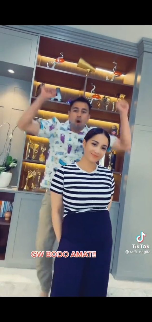 Raffi Ahmad and Nagita Slavina's Viral TikTok Video, Mocking Ayu Ting Ting's Father?