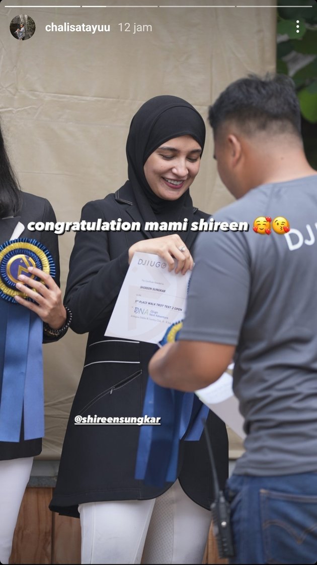 Hobby Becomes Achievement, 10 Portraits of Shireen Sungkar Participating in Horse Riding Competition - Here's Her Cool Appearance that Successfully Won 5th Place