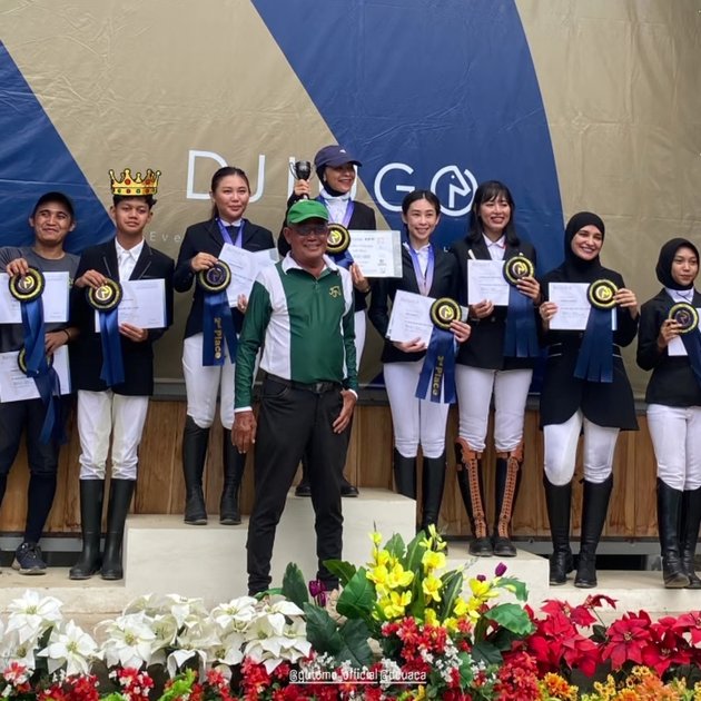 Hobby Becomes Achievement, 10 Portraits of Shireen Sungkar Participating in Horse Riding Competition - Here's Her Cool Appearance that Successfully Won 5th Place