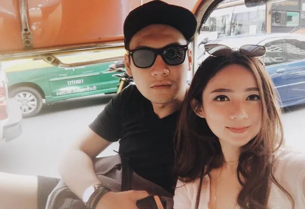 Fendy Chow dan Stella Cornelia bulan madu