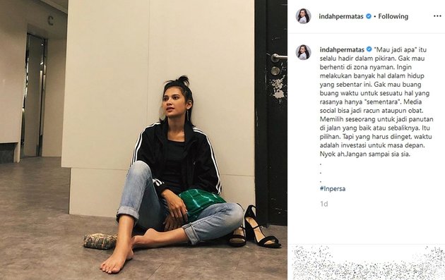 Opposed Relationship, Here's the Sweet Moment of Arie Kriting and Indah Permatasari