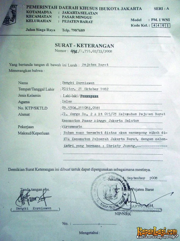 Hengky Kurniawan, Christy Jusung