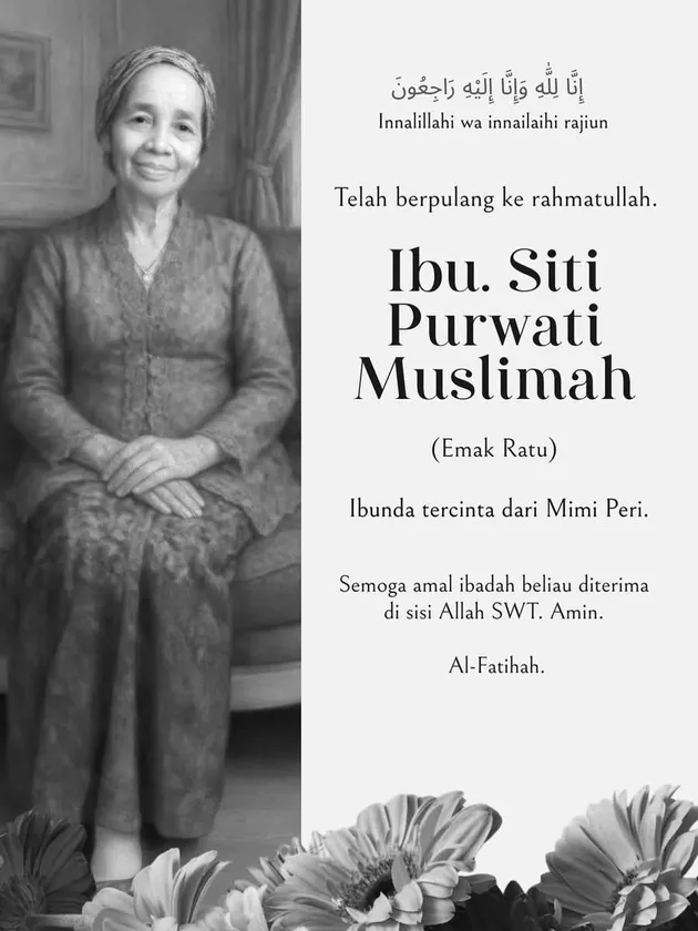 Kabarkan kematian sang ibu