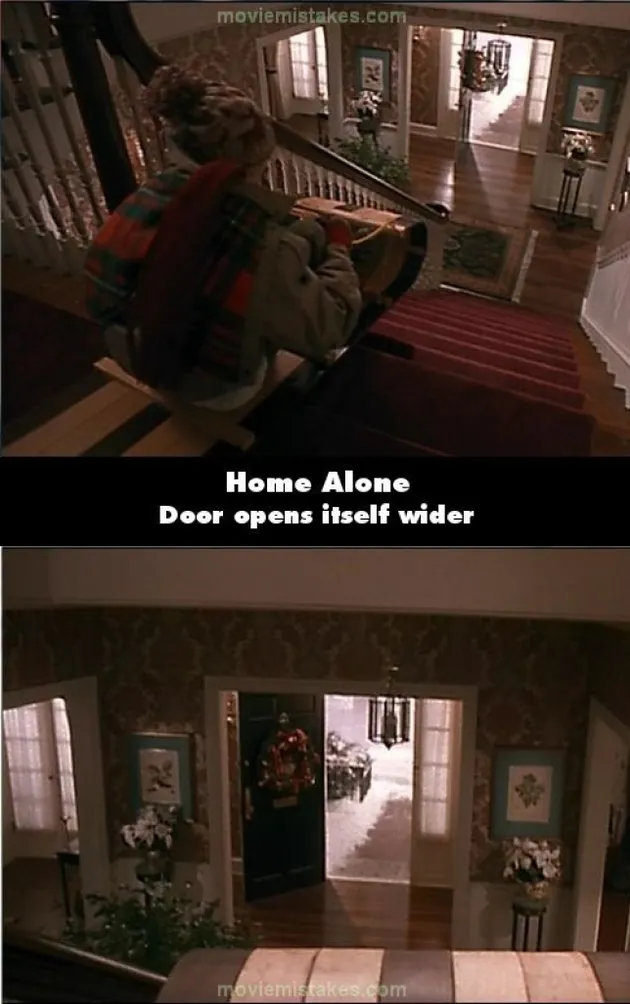 kesalahan di film home alone